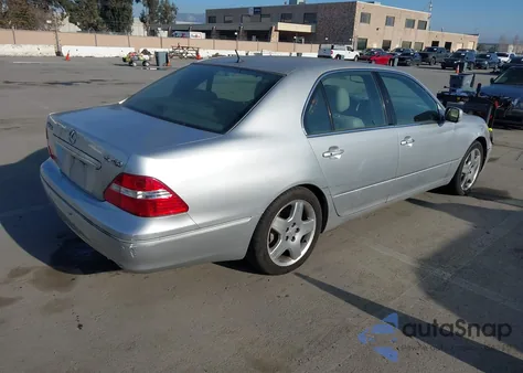 2005 Lexus Ls 430 z USA, uszkodzony, nr VIN JTHBN36F555004531